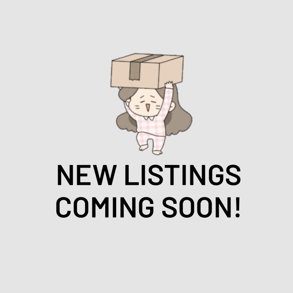 New Listings Coming Soon! ✨️🎁✨️